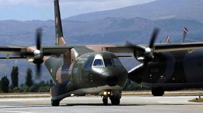Военно-транспортный самолет разбился в Испарте 