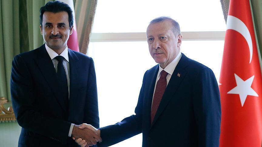 Лидеры Турции и Катара провели переговоры в Стамбуле