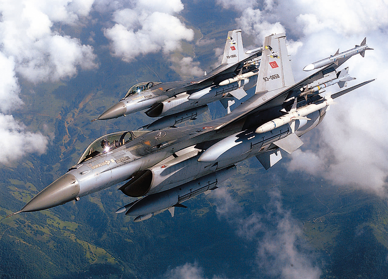 Обнаружены при помощи БПЛА, уничтожены F-16