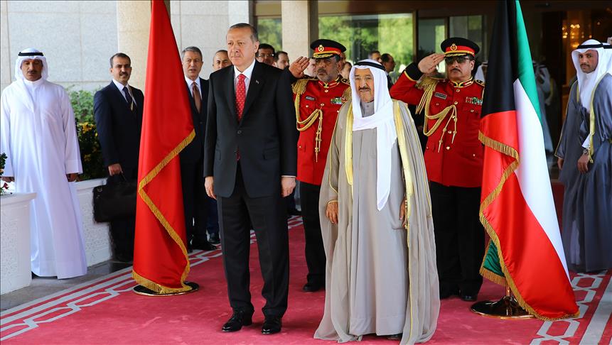 В Кувейте прошла официальная встреча президента Турции