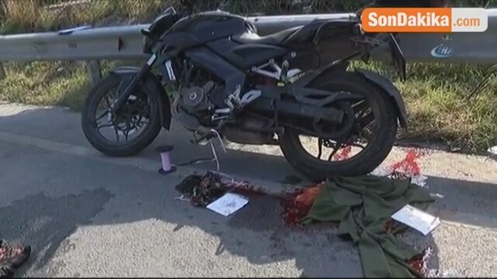 Курьер, перевозивший на мотоцикле 100 тыс. долларов, подвергся нападению