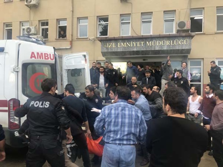 В турецком Ризе совершено нападение на начальника полиции