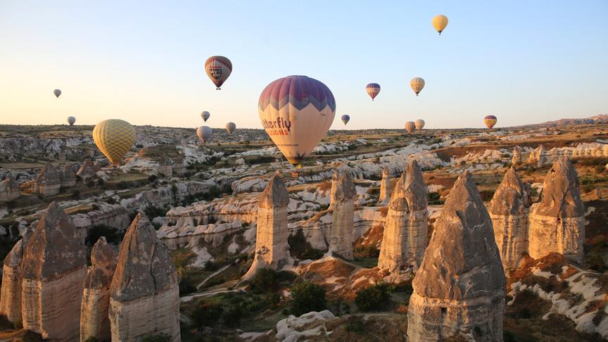 Туристический поток в турецкую Каппадокию превысил 200 тысяч