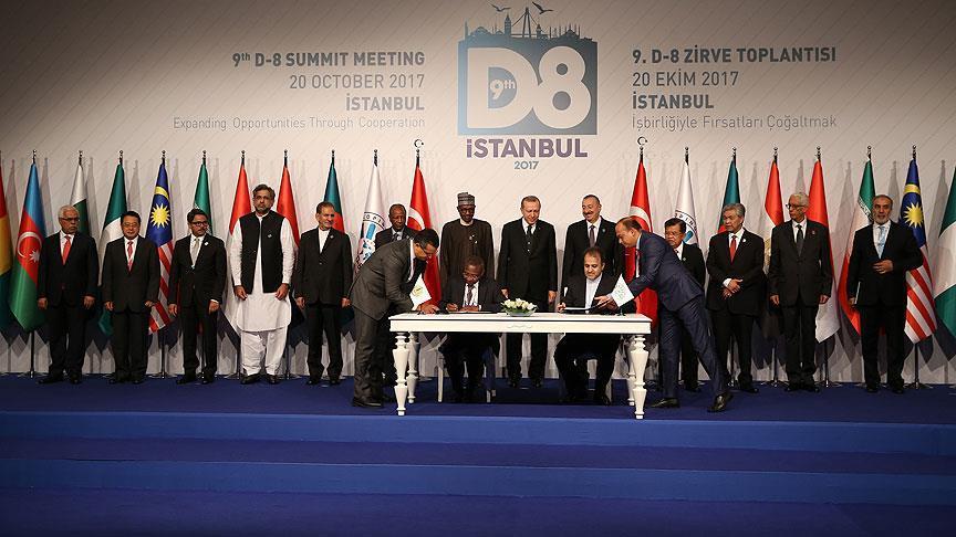 В Стамбуле завершился 9-й саммит стран Исламской Восьмерки D-8