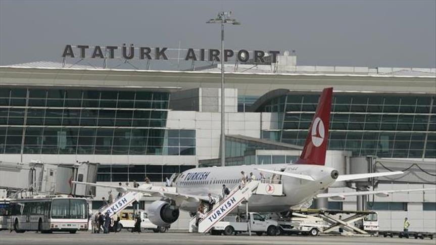 Число пассажиров в аэропорту Ататюрк превысило население США