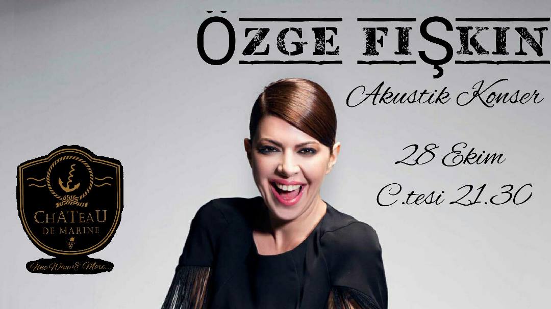 Акустический концерт Озге Фышкын пройдёт в Анталье 28 октября