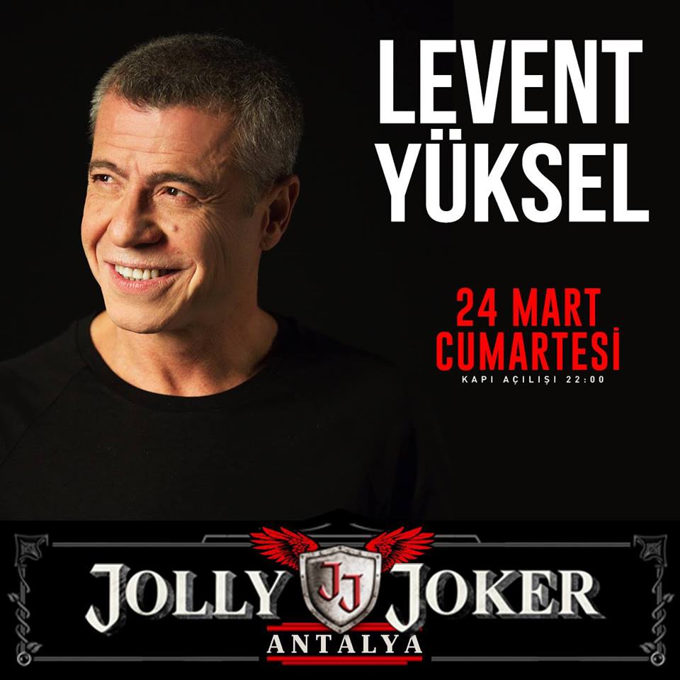 Левент Юксель выступит в Анталье 24 марта