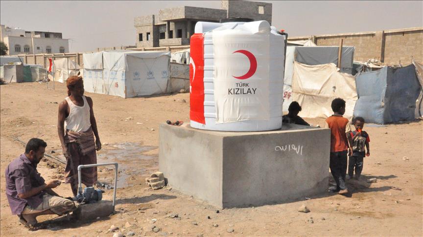 Турция обеспечила водой беженцев в Йемене