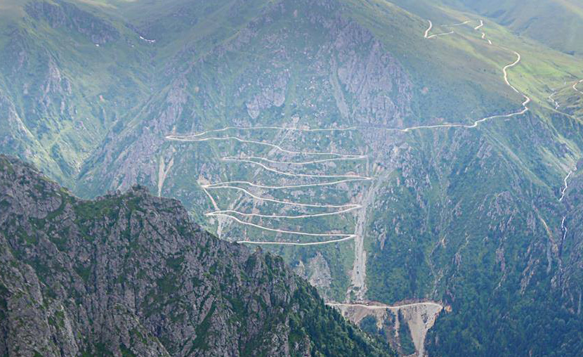 Самая опасная дорога в мире находится в Турции