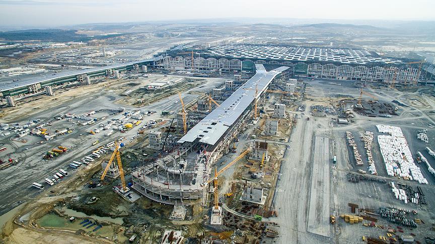 Cтроительство третьего аэропорта Стамбула закончено на 73%