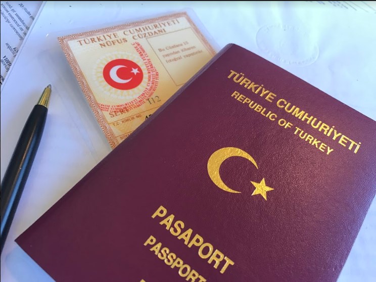 Цвет турецкого загранпаспорта и условия получения визы в РФ