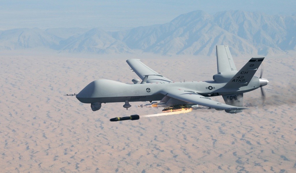 Военно-воздушные силы США уничтожили 4-х террористов 
