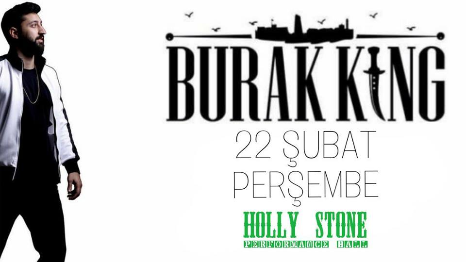 Концерт Бурака Кинга пройдёт в Анталье 22 февраля