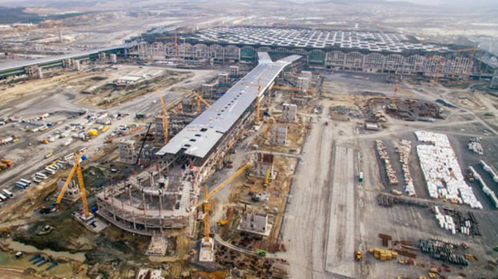 Новый аэропорт Стамбула примет первый самолет в феврале