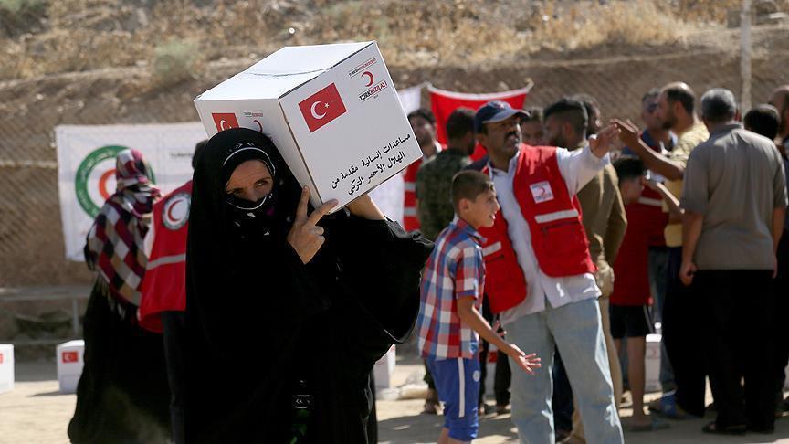 Турция стала второй страной в мире по объемам оказанной гуманитарной помощи