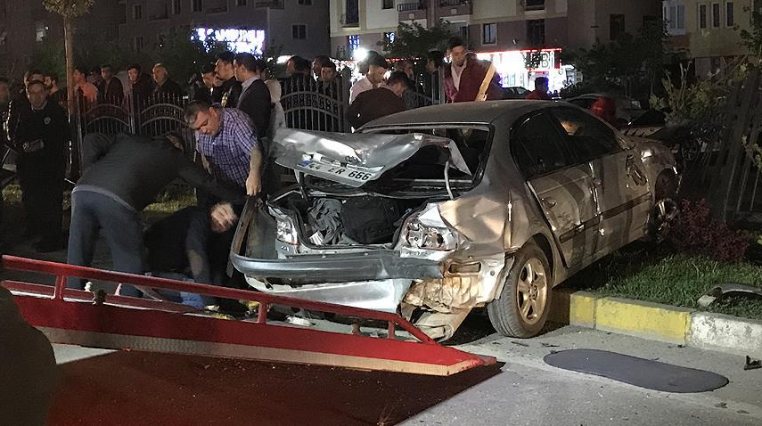 Цепная авария в Турции: 22 пострадавших