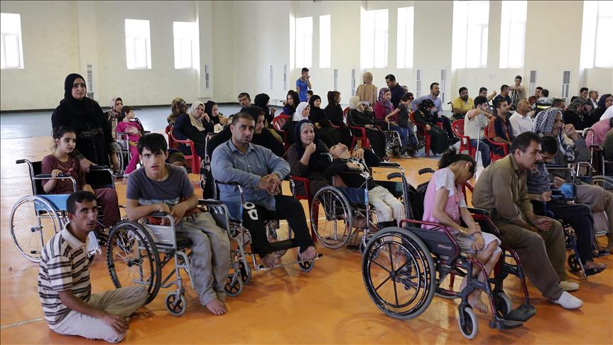 Турция оказала помощь инвалидам из Ирака