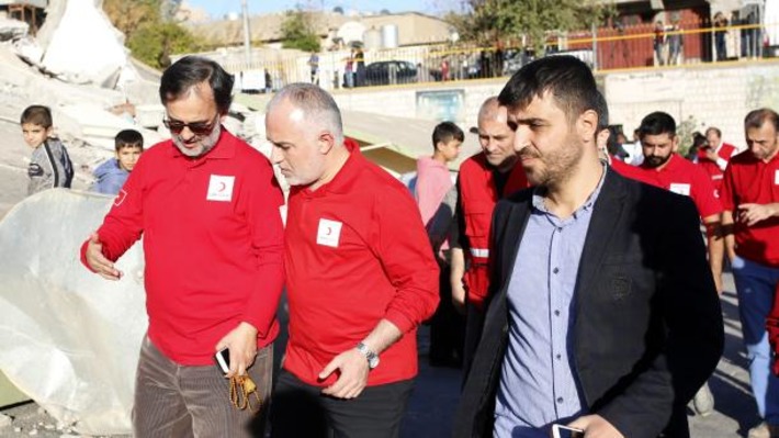 Турецкий "Красный полумесяц" доставил гуманитраный груз в пострадавший Эрбиль