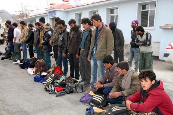На турецкой границе задержано 230 нелегальных мигрантов