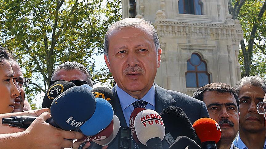 Эрдоган призвал проживающих в Германии турков не поддерживать враждебные Турции политические партии на предстоящих выборах