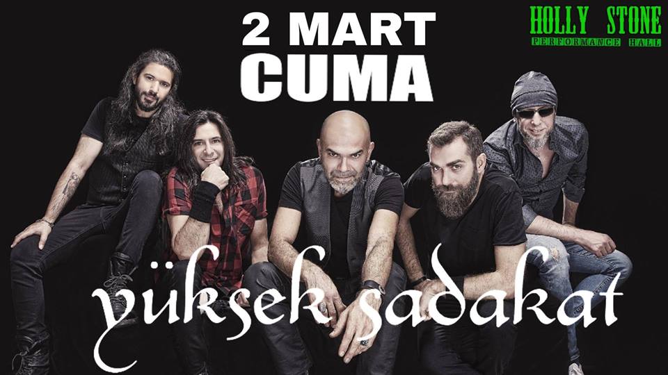Концерт рок-группы "Юксек Садакат" состоится в Анталье 2 марта