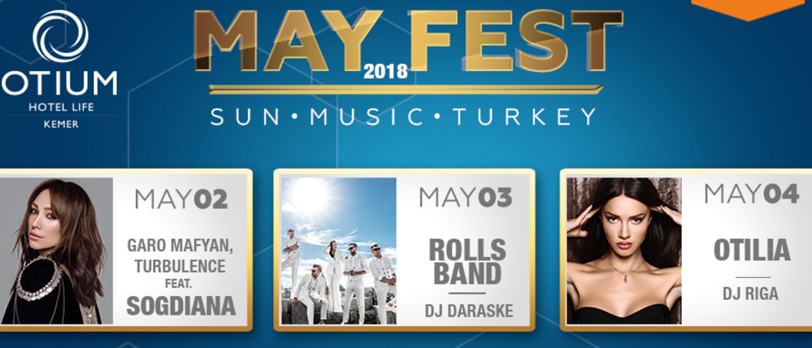 "MayFest" состоится в отеле "Otium" со 2 по 4 мая