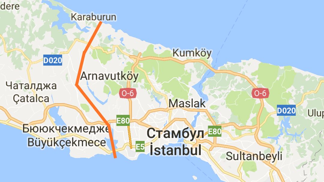 Строительство канала в Стамбуле будет продолжено