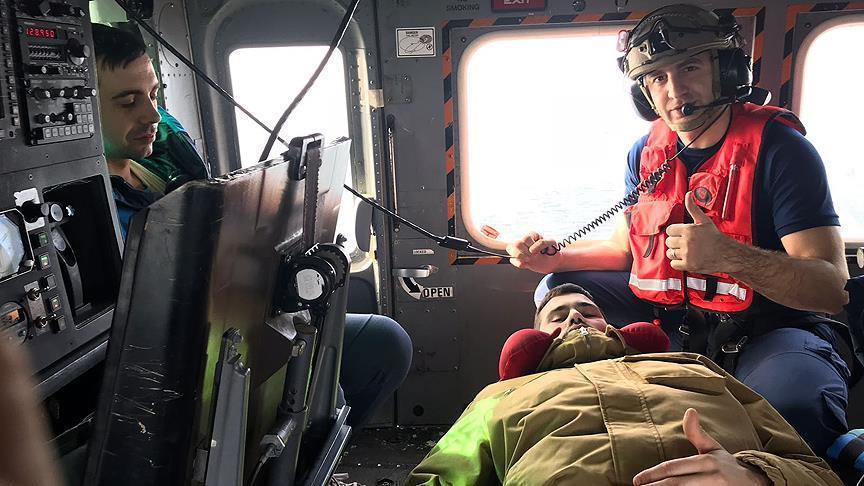 Береговая охрана Турции эвакуировала раненых испанских рабочих