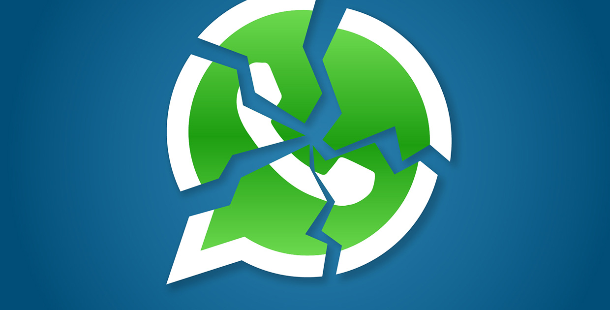 Приложение WhatsApp прекратило свою работу более чем на час