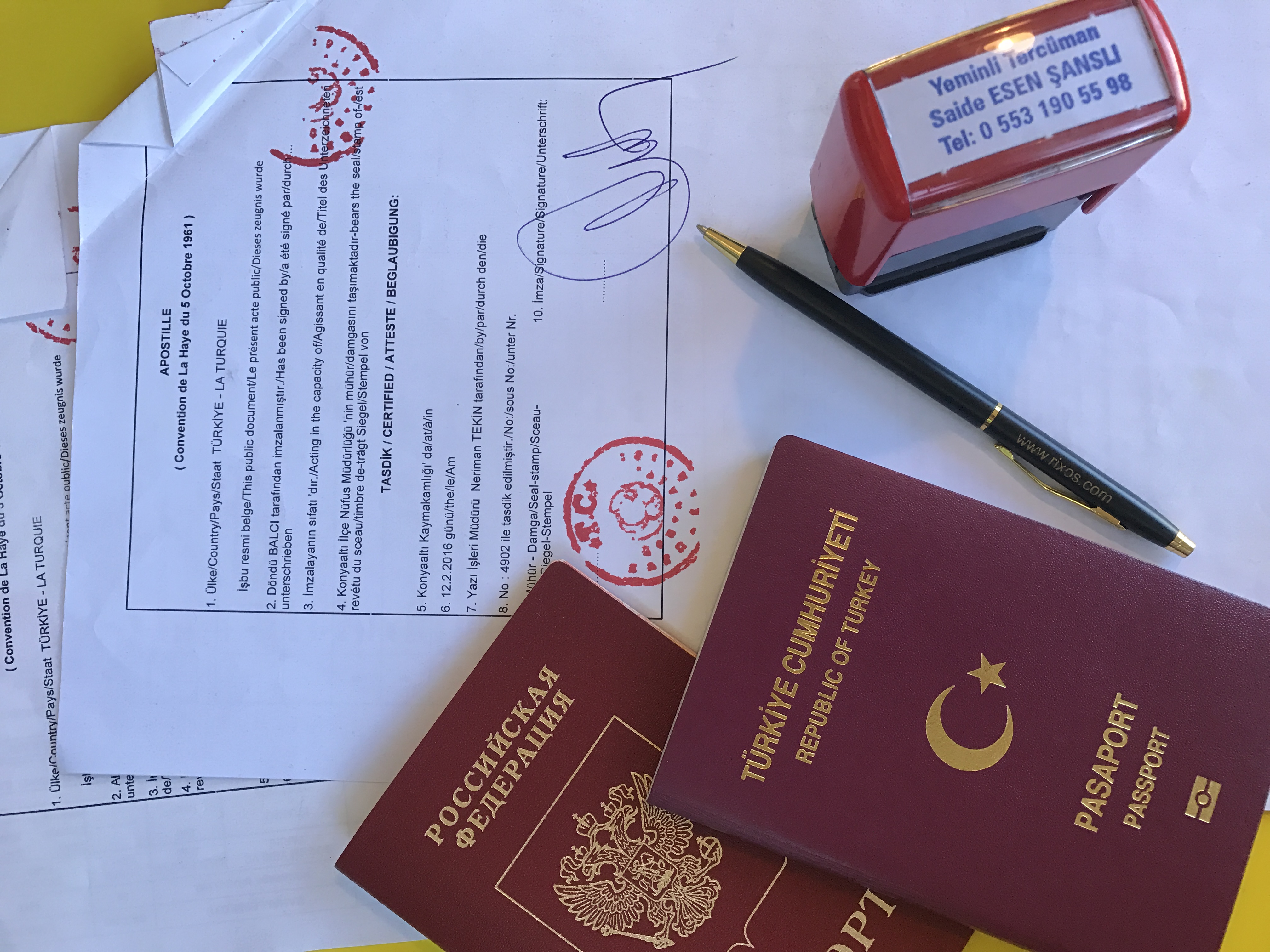 Какие документы нужны для регистрации брака с гражданином Турции?