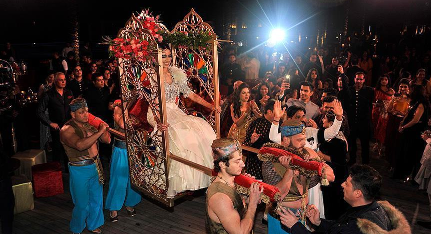 Индийскую свадьбу на миллион долларов сыграли в Анталье