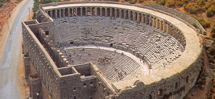 Город и театр Аспендос: античные жемчужины Турции