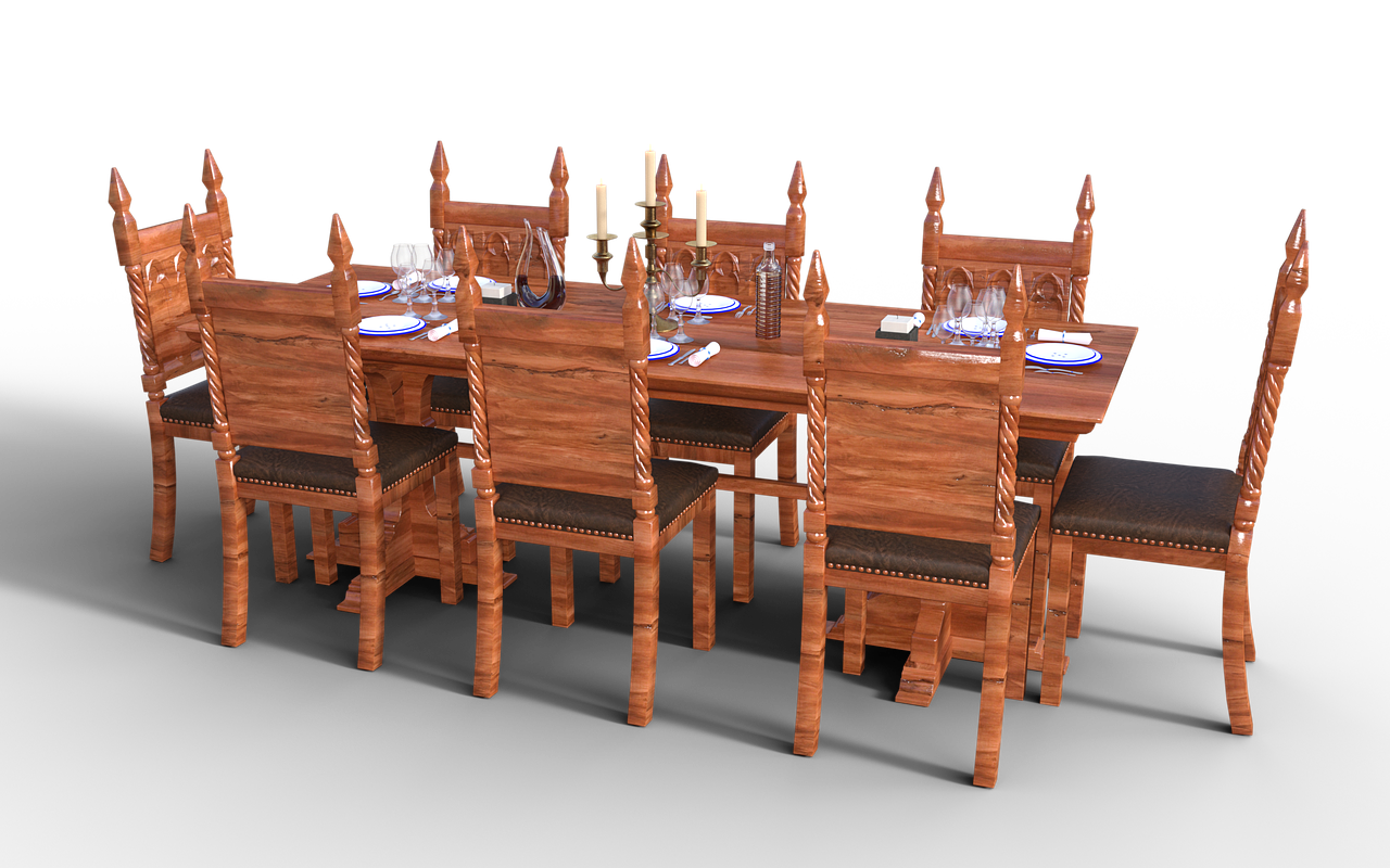   Где в Анталии купить добротный кухонный набор из стола и стульев по приемлемым ценам 