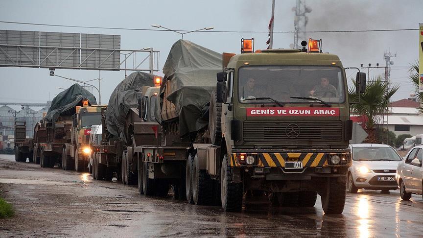 Турция усиливает военную группировку на границе с Сирией