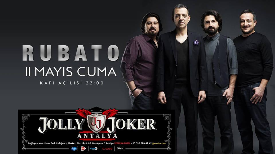 Музыкальная группа "Рубато" выступит в Анталье 11 мая