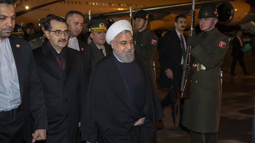 Хасан Рухани прибыл с визитом в Турцию