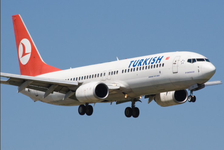 Самолет Turkish Airlines экстренно сел в Канаде
