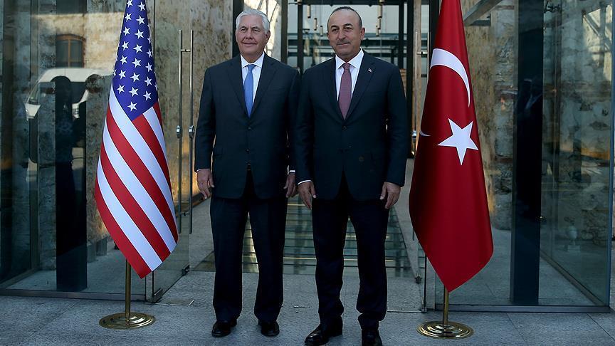 В ходе телефонного разговора главы МИД Турции и госсекретаря США обсудили Афганистан, Сирию и Ирак