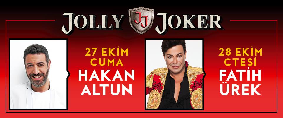 Два концерта пройдут в конце недели в клубе Jolly Joker Antalya