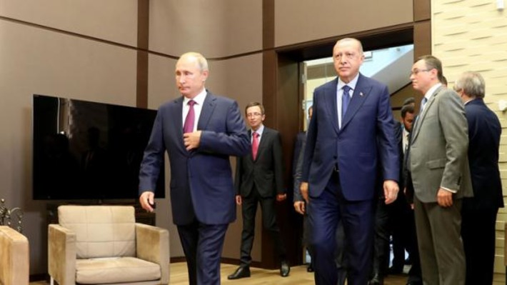 В Сочи состоялась пресс-конференция президентов России и Турции