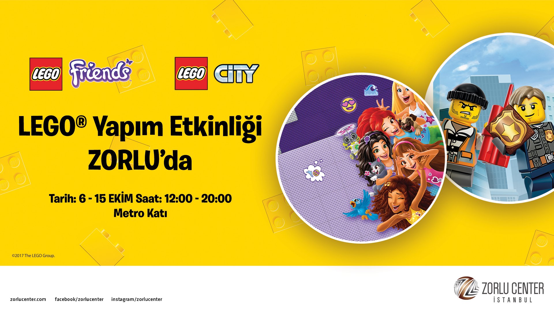 Любители Лего смогут насладиться сбором конструктора в Стамбуле с 6 октября