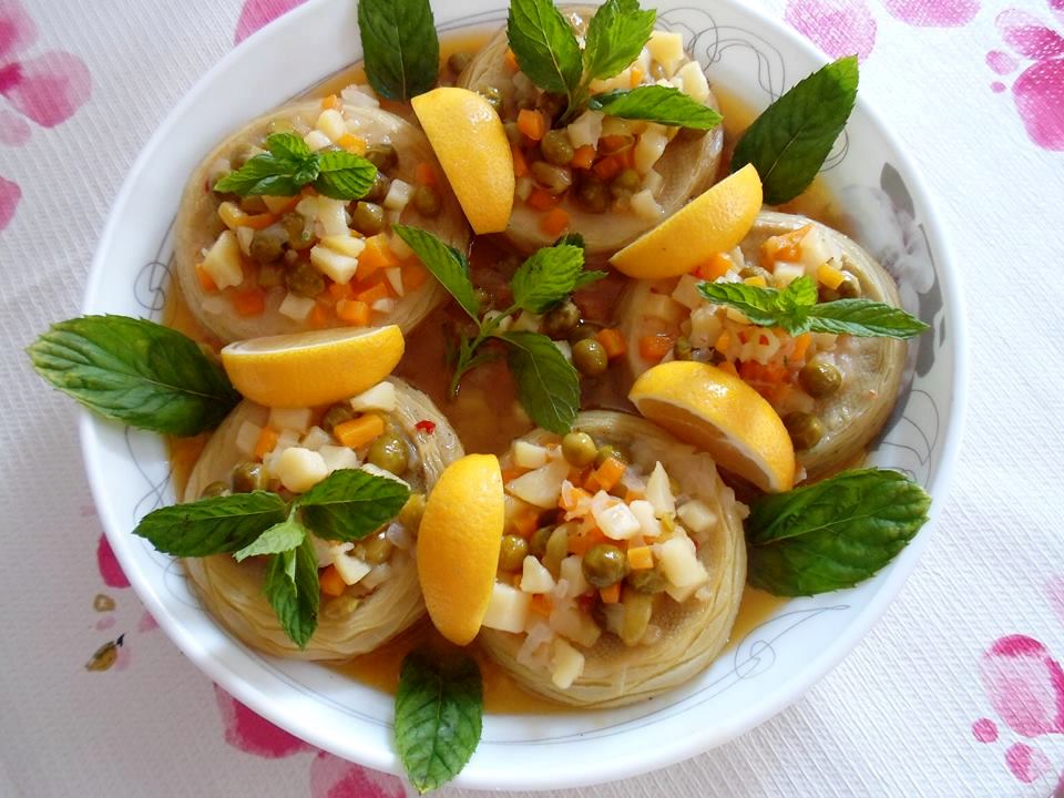    Рецепт артишоков по турецки - с овощами на оливковом масле  