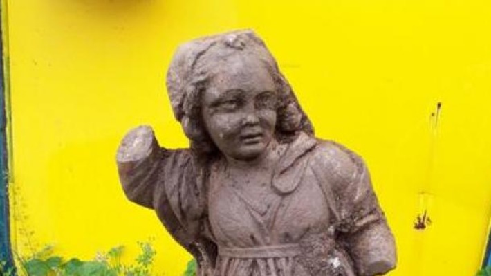 В Айдыне выкопана историческая статуя