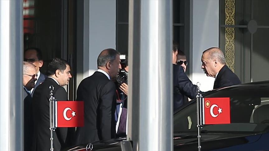 Президент Турции отбыл с визитом в Баку