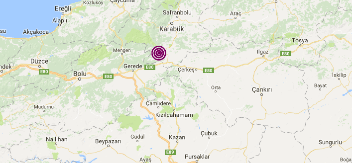 Землетрясение произошло на северо-западе Турции