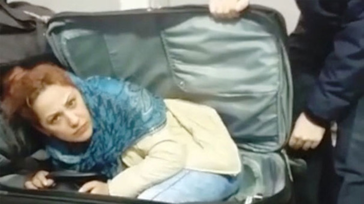 Очередной иностранец извлечен из чемодана на границе Турции