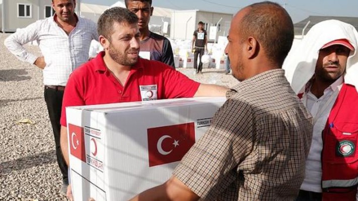 Турция является страной-лидером по объемам гуманитарной помощи
