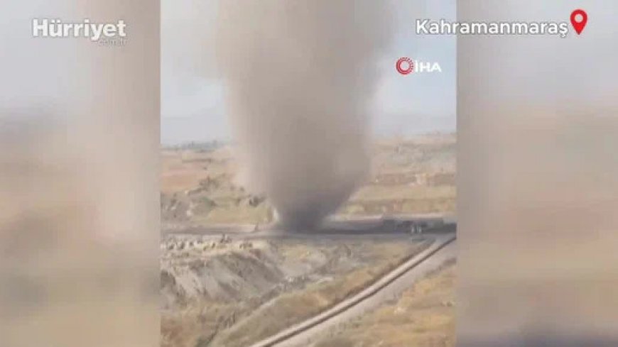 В Турции образовался гигантский торнадо