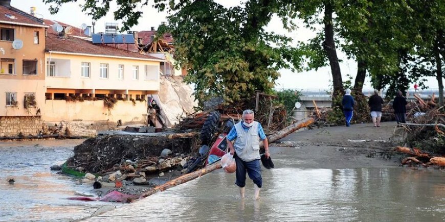 В Турции произошли сильные наводнения