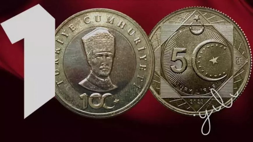 В Турции выпустили монету к 100-летию Республики